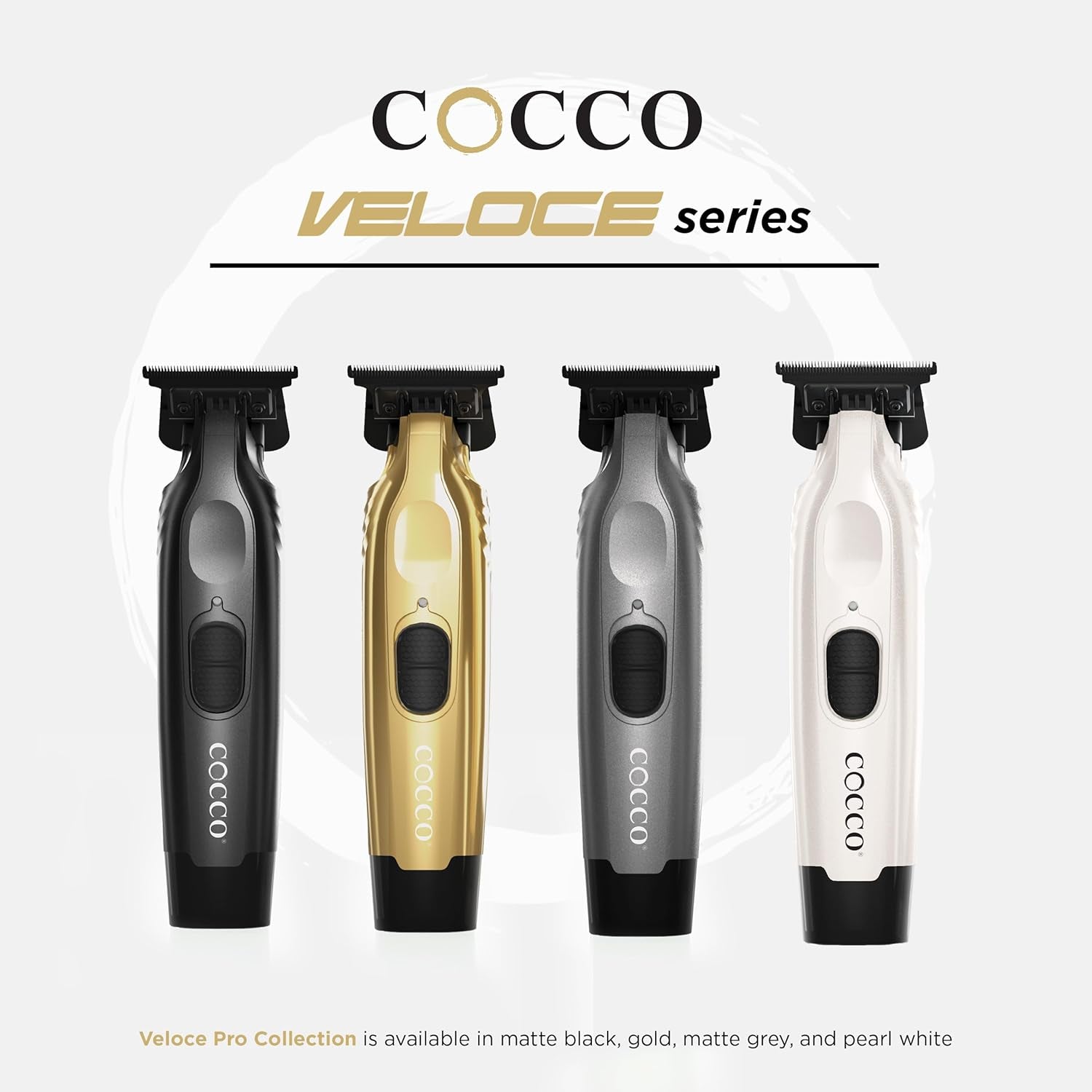 Veloce Pro Trimmer, Digital Gap Ambassador DLC Blade Edger, High-Torque Brushless BLDC Motor, Cordless, All-Metal Design, Lithium-Ion Battery, Charging Base Included,