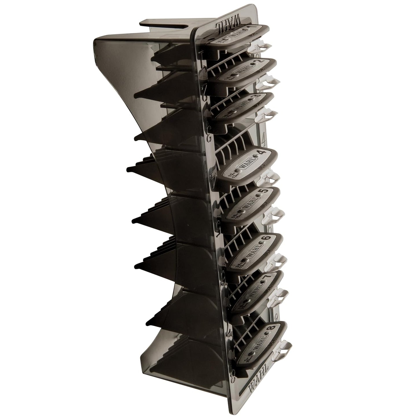 Premium Cutting Guides, #1-#8, with Organizer, Secure Fit, Durable Metal Clips