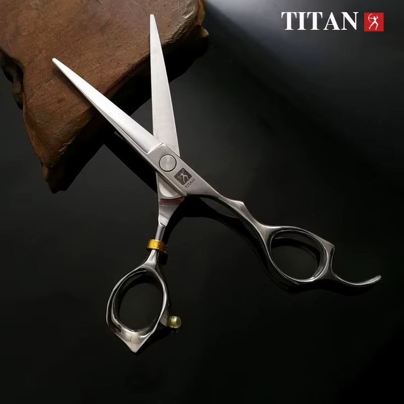 Titan 3D Scissors Professional Barber Hairdressing Shears Hair Cutting Machine Barber Shop Hair Scissors