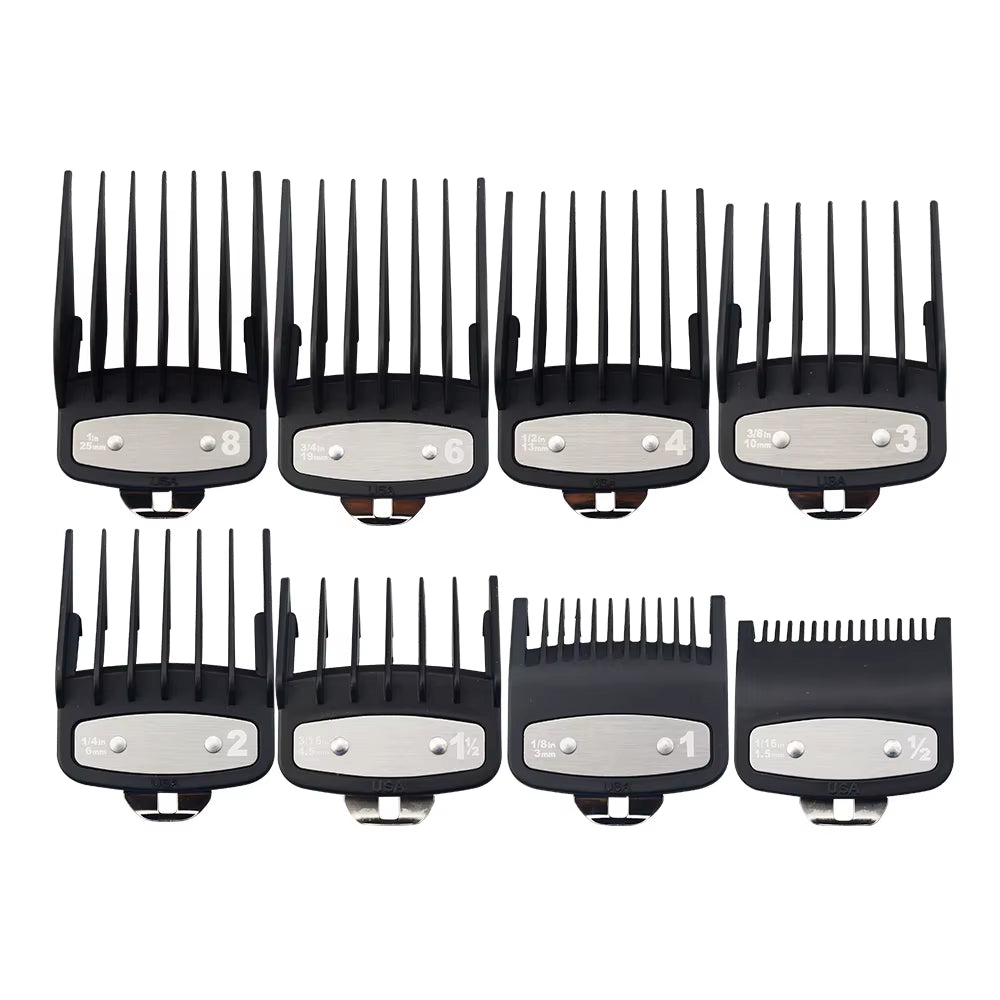 Professional Hair Clipper Limit Guide Comb for Wahl Trimmer Universal Cutting Guide Comb Haircut Tools Hair Clipper Limit Comb