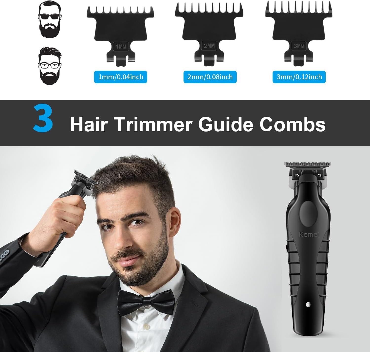 2299 Trimmer Professional Cordless Hair Clipper for Men