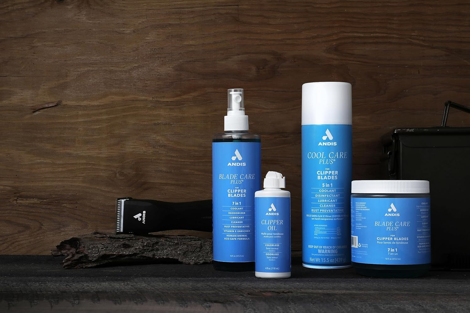 12750 Cool Care plus 5-In-1 Clipper Spray, 15.5 Oz Can, Blade Care and Treatment