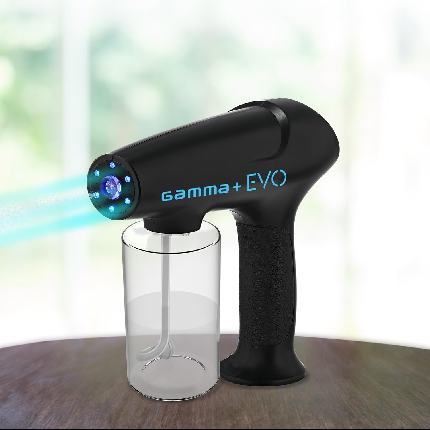 Evo Nano Mister Cordless Portable Water Sprayer, Disinfect Mist, USB-C Rechargeable for Barber, Salon, Home Use