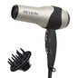 Turbo Hair Dryer | 1875 Watts of Maximum Shine, Fast Dry (Silver)