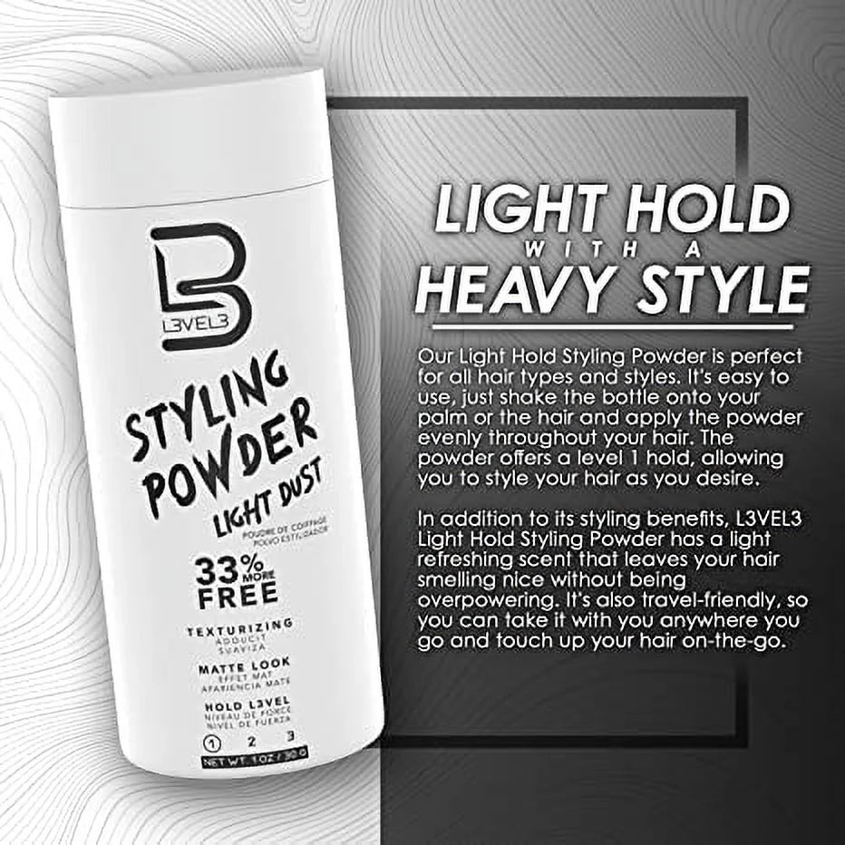 Level 3 Styling Powder Light Hold Pack of 2 1 Oz
